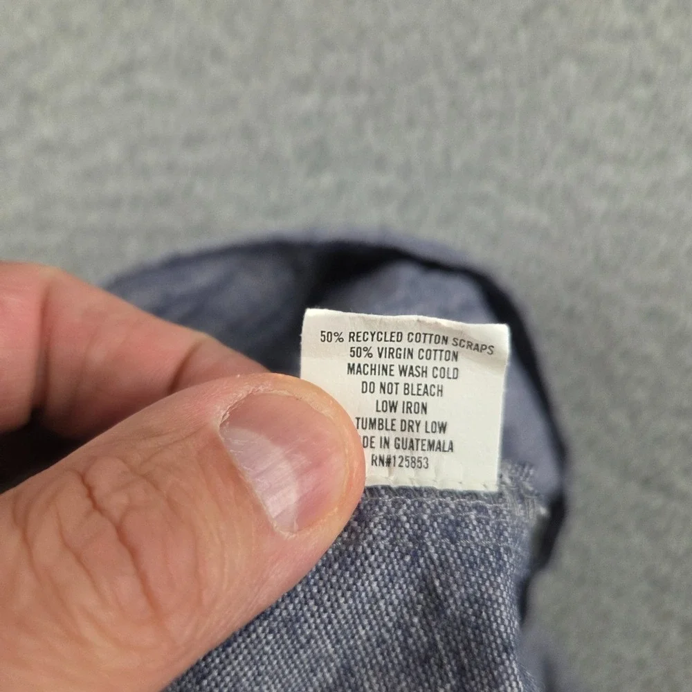 Taylor Stitch Shorts Mens 34 (32x9) Blue Gray Outdoors Preppy Chino
